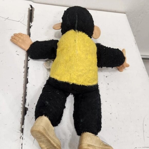 Columbia Toy Company 1960's 18" Zippy Monkey - Mr. Bim Zip Rubber Faced Plush - Picture 4 of 7